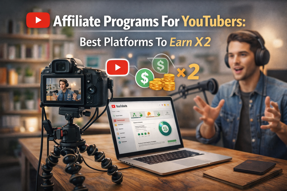 Affiliate Programs For YouTubers: Best Platforms To Earn X2