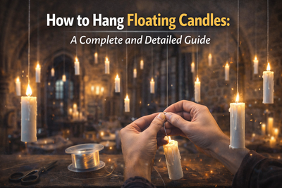 How to Hang Floating Candles