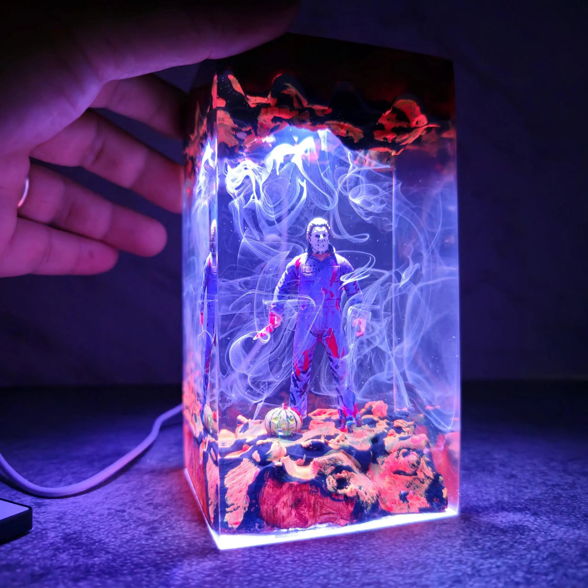 The Masked Stalker Lamp