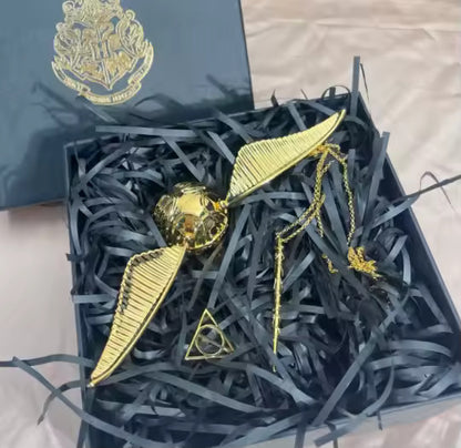 Golden Snitch Ring Box