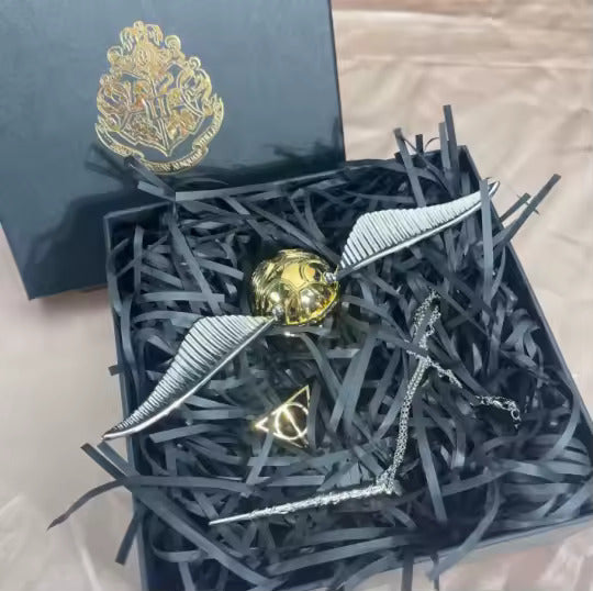 Golden Snitch Ring Box