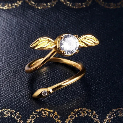 Golden Snitch Ring Box